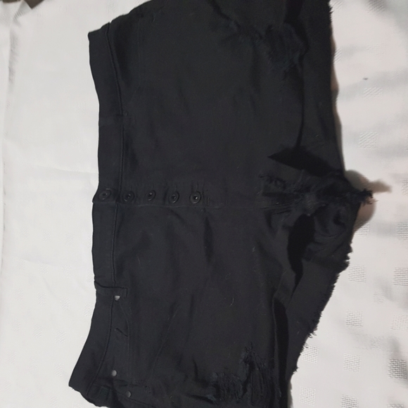 torrid Pants - Torrid black jean shorts